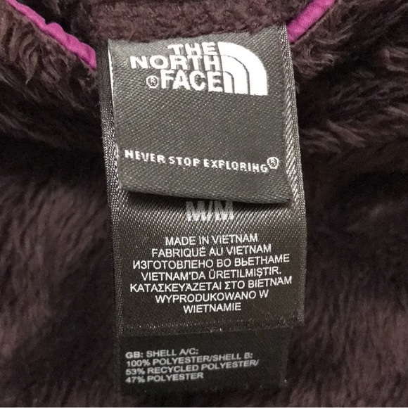 The North Face Mossbud Reversible Vest Purple - Picture 15 of 16